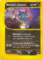 Rockets Sneasel Pokemon Best Promo Winner